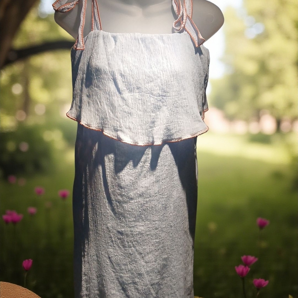 GBG Los Angeles Blue Sleeveless Dress